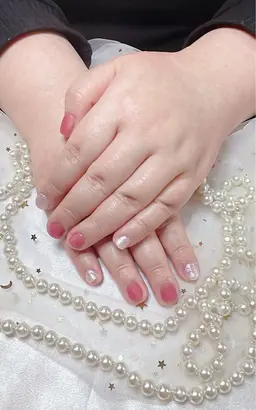 オフ無💜ハンドワンカラーorラメ🔔2色までOK