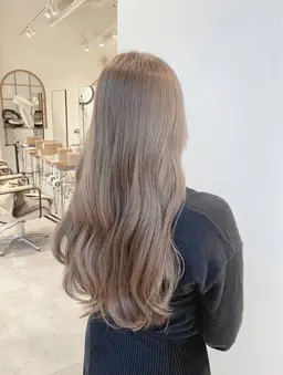 【平日限定💞】中韓MIXレイヤーカット+ブリーチカラー＋前処理TR