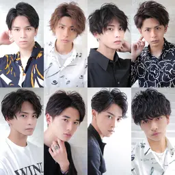 【メンズ限定】メンズカット+メンズカラー+メンズパーマ+トリートメント