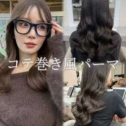 【韓国美女になれる🎀】骨格矯正カット＋韓国風パーマ＋髪質改善トリートメント✨半年​〜​1年もつパーマになります！！