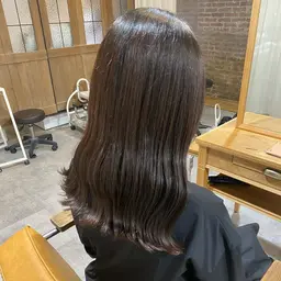 高濃度水素カラー + カット + オーガニックTR🩵