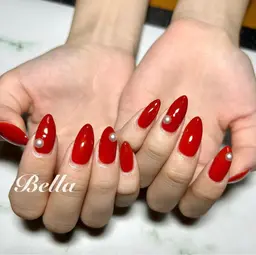 💜長さ出し10本シンプルデザイン