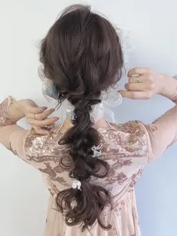 💕💕お呼ばれヘアアレンジ💕💕ヘアセット💕💕