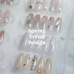 hand🧸【長さだし10本+定額 Trend design】 ￥7900