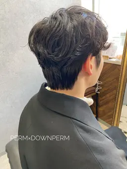 🌿men's ケアパーマ+カット＋トリートメント