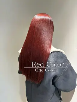 🌹【暖色系カラー＆活性ケラチンTR 】🌹※ブリーチ無しダブルカラー