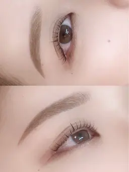 【女性専用サロン】 美眉毛ワックス脱毛🤍しっかり間引きや冷やしメイク付。Googleロコミを1週間以内可能な方