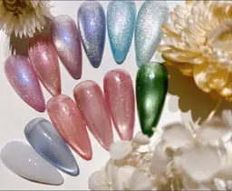 【ソフトジェルのみオフ込み】平日午前のみマグネットネイルワンカラー