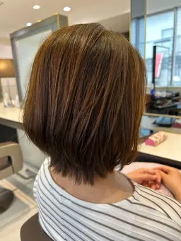 ⭐️ダメージ軽減 艶、イノアカラー(オイルカラー)+トリートメント+ブロー+シャンプー