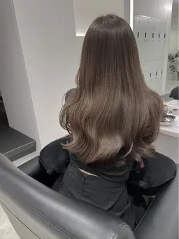 【⠀人気No.1🩰ˊ˗⠀】  似合わせカット＋透明感カラー＋髪質改善1stepトリートメント🩶