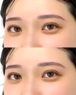 eyebrow wax & 間引き🐨(指名料込み)¥4000