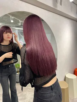 TOKIO縮毛矯正＋艶カラー＋整えカット✂️✨