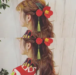 : 🦋ヘアセット🦋 :