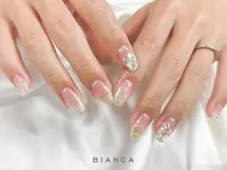 ハンド✨人気No.1✨【ミニモ特別価格】片手1本ずつワンポイントアートコース5830円/リピーターオフ代別途＋550円