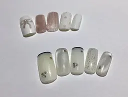 お写真モニター募集💅美容オイルで仕上げ✨デザインアート【オフ込み】