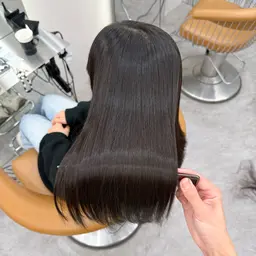 12月【早割】髪質改善ケラチンカラー＋3Stepトリートメント＋カット