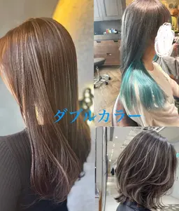 ハイライト・ダブルカラー ⚠️カットする方・縮毛履歴のない方限定 カットを含む場合、お時間3時間30分頂いてます!
