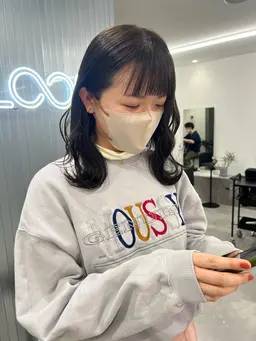 似合わせカラー＋クイックトリートメント      全員クーポン￥7900