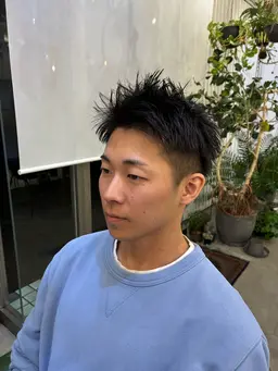 「🐺かっこよくラフに🐺」メンズカット＋眉カット