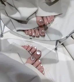 ＜フット＞マグネット&フラッシュ＊ワンカラーグラデーション7480