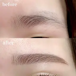 肌に低刺激のWAX使用　眉毛アイブロウWAX💚眉の濃さも調整します🙋‍♀️（＋2600円で眉脱色追加⭕️）