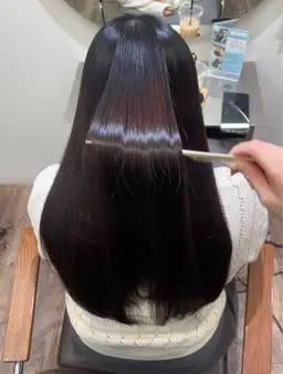 ［ご新規様限定🔥］似合わせカット＋ホリスティックストレート＋超音波トリートメント！