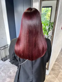 U22🍎暖色カラー限定menu🍎ケアブリーチ使用🪄♡ダブルカラー＋クイックトリートメント♡