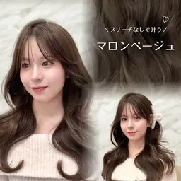 【初めての方はこちら🩶】カット+カラー+高濃度スチームトリートメント