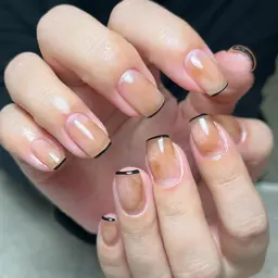 (オフなし)フレンチ　グラデーション