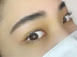 【最強Wパーマ】🖤🩶《パリジェンヌorまつ毛パーマ》+ 《眉毛パーマ【HBL】&Wax脱毛❤︎》