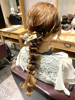 ✨特別価格✨パーティーヘアセット🎉⚠️日本髪、夜会特殊セットは承っておりません。⚠️【横浜駅】