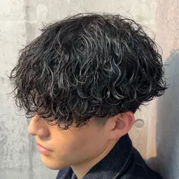 『12月限定』❄️雰囲気爆上げ波巻きパーマ💥冬の垢抜けヘア！#波巻きパーマ#メンズパーマ#セット楽#相模大野#町田#楽