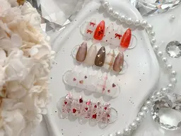 ・ご新規のみ　バレンタイン定額トレンドアートコース（オフあり+550円）