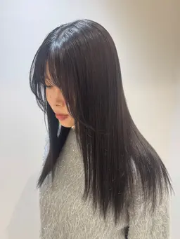 【🎀ロング必見/人気No,3🎀】カット➕プレミアムケアカラー➕Aujua最高峰トリートメント🩷※新規ロング料金なし