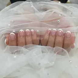 フレンチネイル 白　3/21 18:00-