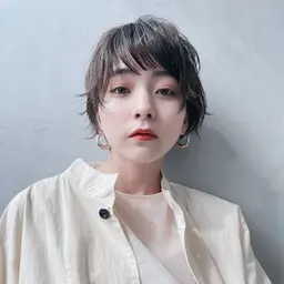 🐕小顔カット×パーマ