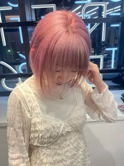 𓊆ケアブリーチクーポン🩰ྀི𓊇ケアブリーチ+髪質改善カラー+高保湿トリートメント