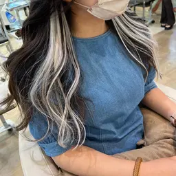 【💟ポイントシールエクステ💟】痛みを気にせずインナーカラーやハイライトをやりたい方におすすめ💗😈💭‬