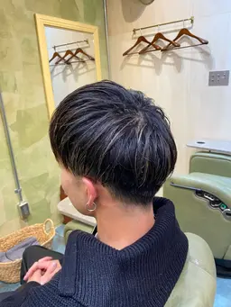 【膨らむ人必見👀‼️】メンズカット＋ダウンパーマ(ハチの張り抑えます！)