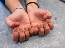 【シンプルネイル♥】ワンカラーorラメグラ※オフ有は必ず選択よろしくお願いします 。