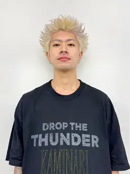 【平日10:00~限定"メンズ"】ダブルカラー🦚🦜（ケアブリーチ＋カラー）