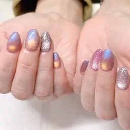 (TikTok400万再生バズり)⭐️マグネットネイルor⭐️フラッシュネイル⭐️