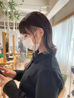 デザインカラー(ブリーチあり)＋カラー＋ケアトリートメント＋カット