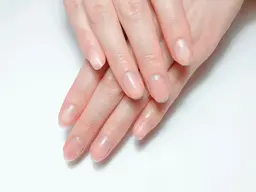 ハンドジェルネイルオフ（甘皮ケア、爪先成形含む）