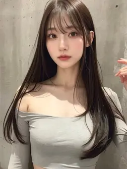 💎大人気艶々美髪に💎カット➕艶カラー➕ULTOWA水素トリートメント