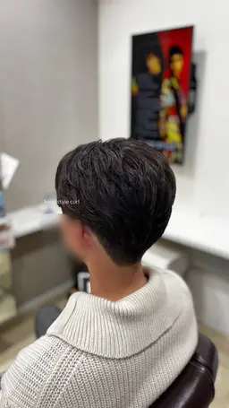 頭皮診断付 メンズカット+美眉スタイリング