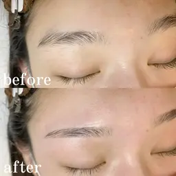 アイブロウワックス脱毛