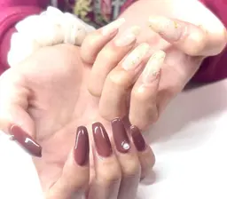 【Jun指名】ワンカラー/グラデ(オフ込み・フィルイン可・試し塗可)💙