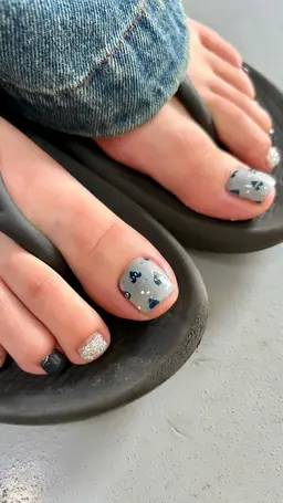 【ジェルオフ有り】(フットジェルネイル)とりあえず予約！※デザインにより料金変わります。￥6,500～