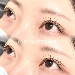 【フラットラッシュ】マツエク80本⭐